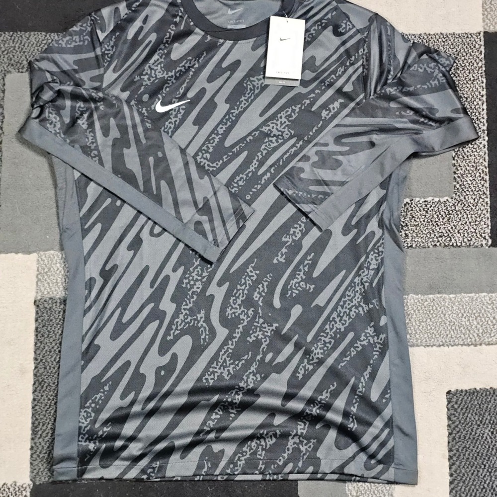 Nike Dri-FIT Academy Soccer Top Mens Large Gray FD7476-060 New